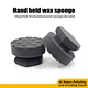 Imported Thickened Hand Held Wax Sponge Car Waxing Sponge Tool